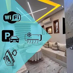Appartement Renove Avec Style Et Parking Surveille, Marrakesh
